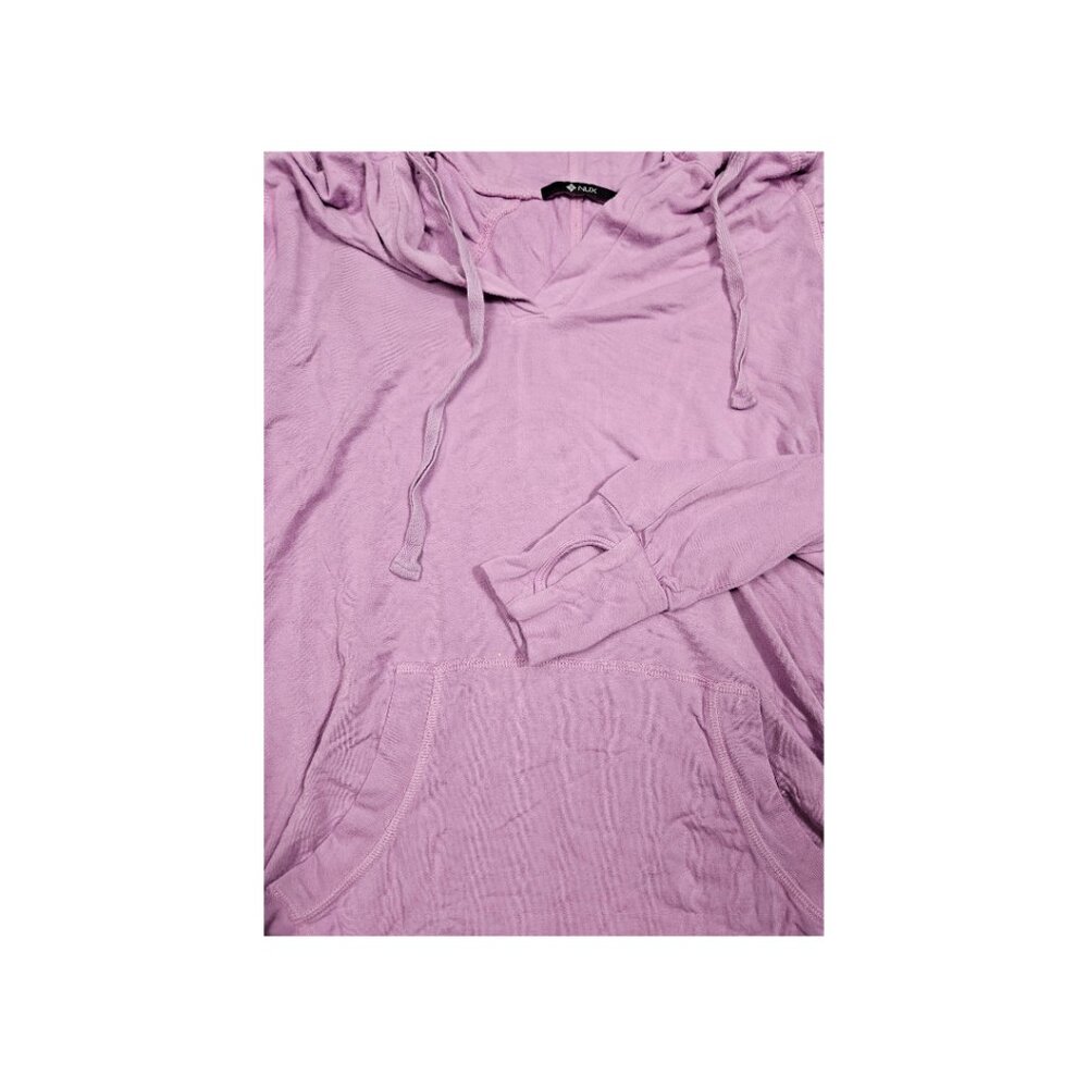 Nux Women's Purple Athletic Hoodie - Size Medium - Picture 3 of 5